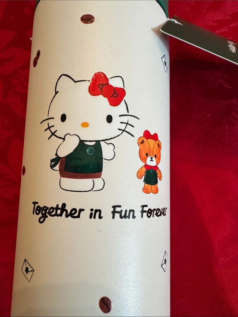 BNWT Miir x Starbucks X Hello Kitty Together In Fun Forever 12 OZ Coffee Tumbker